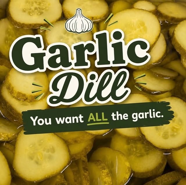 Garlic Dill pickles, New York Pickle Allentown Farmers Market