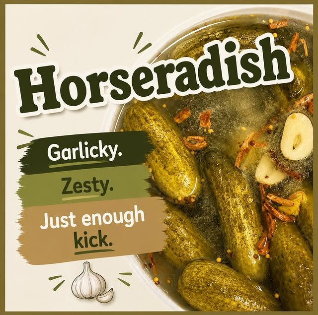 Horseradish pickles, New York Pickle Allentown Farmers Market