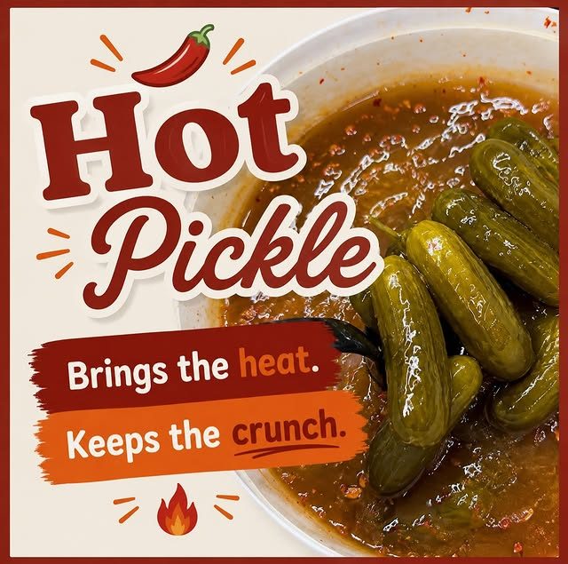 Hot pickles that bring the heat, New York Pickle